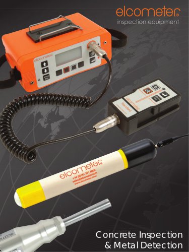 Elcometer - Conrete Inspection & Metal Detection