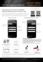 Viscosity Cup Converter & SCM 400