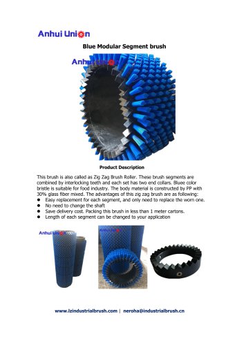 Blue Modular Segment Brush