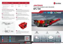 Boratas Tracked Mobile Jaw Crusher - BPJ120