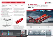 BPE103 - Boratas Tracked Mobile Inclined Vibrating Screen