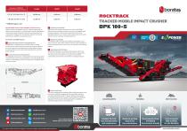 BPK100S Boratas Tracked Impact Crusher with Screen