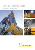 Stationary Concrete Pumps