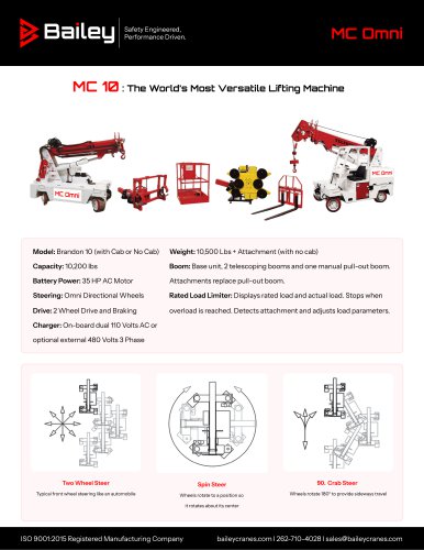 MC 10 Omni Mini Crane
