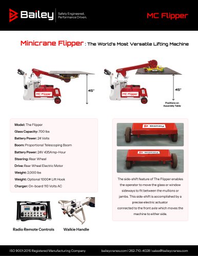 The Flipper Mini Crane