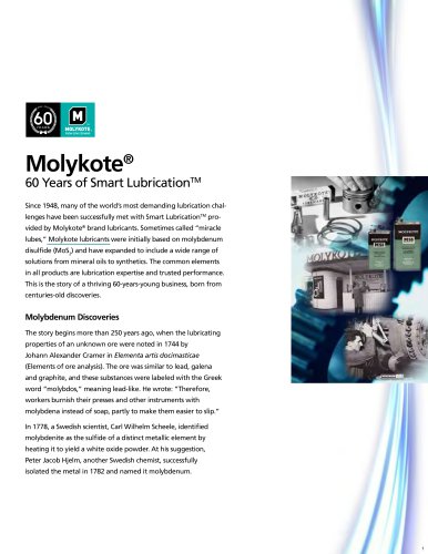 Automotive Lubricants from Molykote