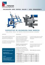 Dispositivo de soldadura de marco - 1