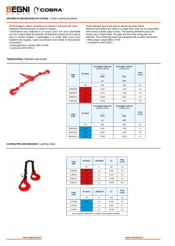 Chain Lashing Systems