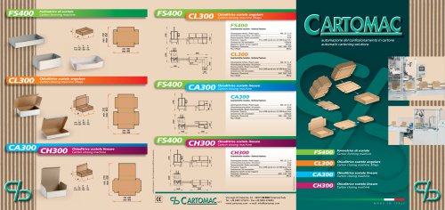 FS400 Carton forming machine