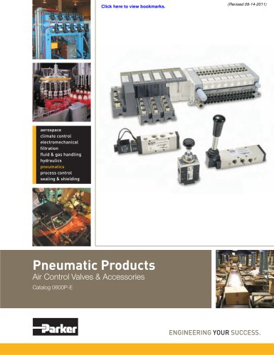 Pneumatic Products Air Control Valves & Accessories