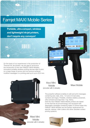 Famjet MAXI Mobile Series