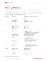 STUDIO SYSTEM+ Furnace specifications