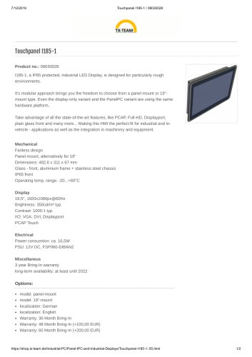 Panel IPC