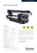 Truck Crane AK 42