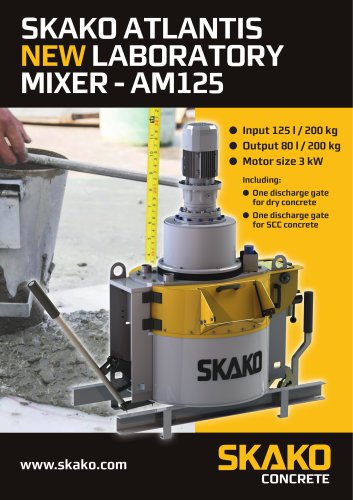 SKAKO ATLANTIS NEW LABORATORY MIXER - AM125