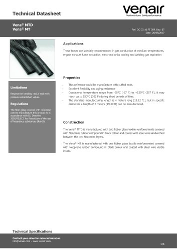 VENA&reg; MT/MTD