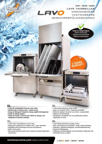 LAVO dishwashers