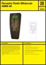 Receptor Radio Bibáscula AMM-40 - 1