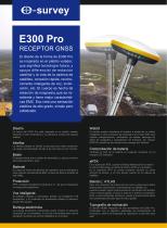 E300 Pro RECEPTOR GNSS ficha de datos - 1