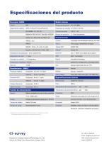 E300 Pro RECEPTOR GNSS ficha de datos - 2