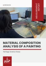 Material Composition Analysis of a Painting - Measurement Report by NLIR