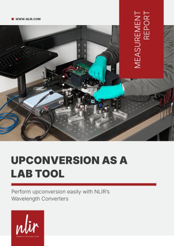 UPCONVERSION AS A LAB TOOL