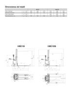 Apilador con conductor a pie 1.0 toneladas BT staxio Sérié W HWE100 HWE100S - 3