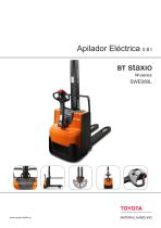 Apilador Eléctrica 0.8 t BT staxio W-series SWE080L - 1