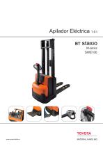 Apilador Eléctrica 1.0 t BT staxio W-series SWE100 - 1