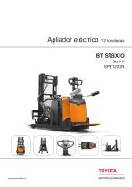 Apliador eléctrico 1.2 toneladas BT staxio Sérié P SPE120XR - 1