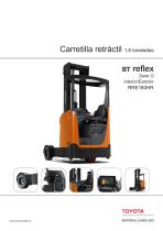 Carretilla retráctil 1,6 toneladas bt reflex Sérié O Interior/Exterior RRE160HR - 1