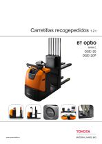 Carretillas recogepedidos 1.2 t BT OptlO sérié L OSE120 OSE120P