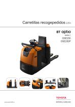 Carretillas recogepedidos 2.5 t BT OptlO sérié L OSE250 OSE250P - 1