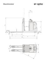 Carretillas recogepedidos 2.5 t BT OptlO sérié L OSE250 OSE250P - 3