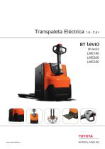 Transpaleta Eléctrica 1.8 - 2.5 t BT levio W-series LWE180 LWE200 LWE250 - 1