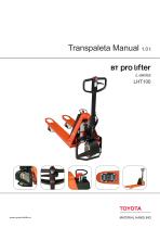 Transpaleta Manual 1.0 t bt pro lifter L-series LHT100 - 1