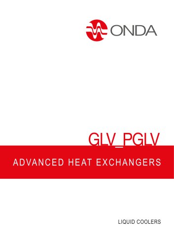 LIQUID COOLERS GLV - PGLV