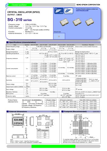 SG- 310 series