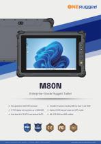 M80N Intel N150 8INCH rugged tablet