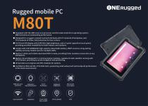 M80T: Rugged Mobile PC, ARM Octa-Core Processor, Android 12, and Robust Features for Seamless Performance