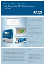 Tech Sheet FARO CAM2 Measure 10