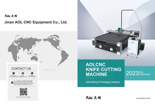 AOLCNC 2023 cutting machine-for Advertising industry