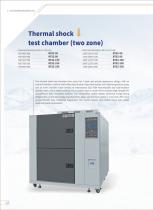 2 zone thermal shock test chamber SSCAL-BTS2