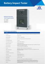 Lithium Battery Impact test machine UN 38.3-BE-8106