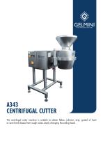 CENTRIFUGAL CUTTER MACHINE MOD. CORALLO
