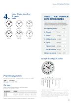 Reloj analógico para exterior - Flex - 3