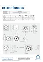 Reloj analógico para exterior - Profiline 4 de lado - 6