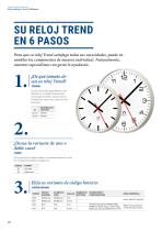 Reloj analógico de interior - Tendencia - 2