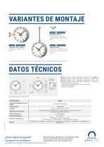 Reloj analógico de interior - Tendencia - 4