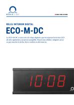 Reloj interior digital - ECO-Serie M-DC - 1